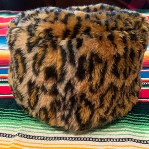 Handmade Russian faux Fur Bucket Hat.